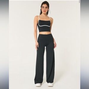 Gilly Hicks Black Wide-Leg Pants